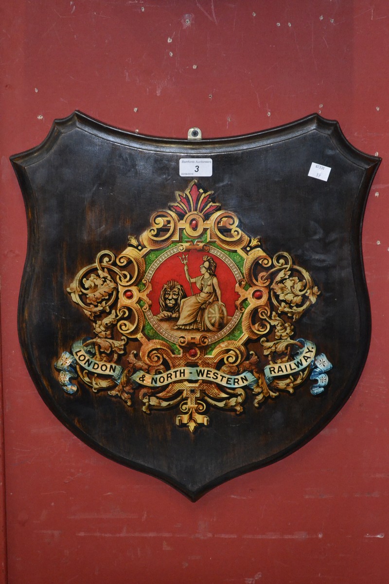 A London and North Western Railway shield