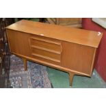 A teak sideboard,