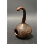 Folk Art - a calabash or bottle gourd,