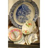 Ceramics - Minton Haddon Hall; Royal Albert;