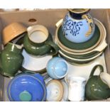 Denby and Lovatts - Denby classic dinner ware, Langly plates, Lovatts jug,
