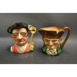 A Royal Doulton character jug the Gaoler;