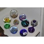 Glass Paperweights - a Caithness Scimitar glass paperweight ,