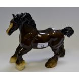 A Beswick Shire horse