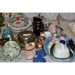 Ceramics and Silver plated ware - A Royal Albert Jemima Puddleduck; a Poole Dolphin;