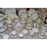 Teawares- Tuscan china part tea service; a Windsor china part tea service;