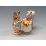A Beswick Beatrix Potter's model, Goody Tiptoes, 9cm high approx., marked Beatrix Potters Pickles E.