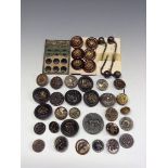 Buttons - a pair of German Eingetragen buttons,