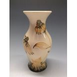 A contemporary Moorcroft  Cornflower baluster vase,