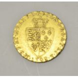 Coin, Great Britain, Gold Guinea, George III, 1792,