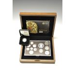 Coins, Great Britain, Royal Mint Silver Proof £1 2008; Executive Proof Set 2009 no.
