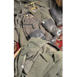 Militaria, Germany, Third Reich and later, uniforms, ammo pouch, jackets, boots etc,