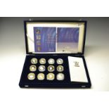 Coins, Royal Mint, Silver Proof Crowns,