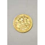 Coin, Great Britain, Gold Half Sovereign, 1914,