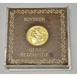 Coin, Great Britain, Gold Sovereign, 1968,