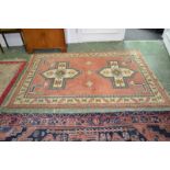 A Middle-Eastern carpet,