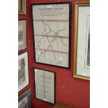 Railway - a four-fold map, The Halesowen Railway, To Be Worked,