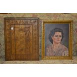 Italian School (mid-20th century)
Portrait of a Lady
indistinctly signed BT,