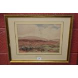 John Arthur Dees (1876 - 1959)
Blubberhouse Moor
signed, watercolour, 27cm x 36.