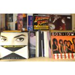Vinyl - Now that's what I call music albums ; Smash hits ; film soundtracks including India Jones ,