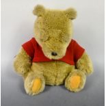 Juvenalia - a Gund teddy bear, Classic Pooh, knitted red jumper,
