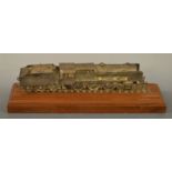 Railwayana, London Midland Scottish, Royal Scot, hallmarked silver scale model 9" long,