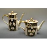 A Royal Crown Derby 2451 pattern coffee pot and teapot,