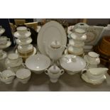 A Wedgwood California pattern dinner and coffee service,