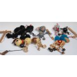 LA Wags the Dog - Pelham Puppets Animal and Bird Range,  solid  wooden balls for head and body,