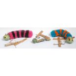 Furry Caterpillar - Pelham Puppets SL Range,  hollow moulded head, painted features,