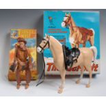 Marx Toys - Johnty West The Action Cowboy, within accessories ,