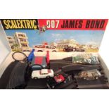 Scalextric - a rare 007 James Bond Chasing Car Set,  comprising Aston Martin,