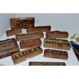 Printing Blocks - various