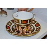 A Royal Crown Derby 1128 pattern cup and saucer