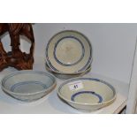 A set of four Tek Sing Cargo bowls