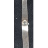 A lady's Excaliber wristwatch, silver mesh strap,
