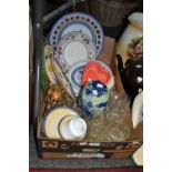 Ceramics - coffee cups;  bed slipper;  stoneware;  Hostess teaware;
