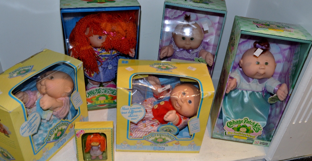 Cabbage Patch Dolls - French, Chinese variations,