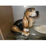 ceramic basset hound