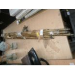 collection of brass stair rods