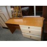 retro mirror backed dressing table