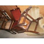 5 various chairs