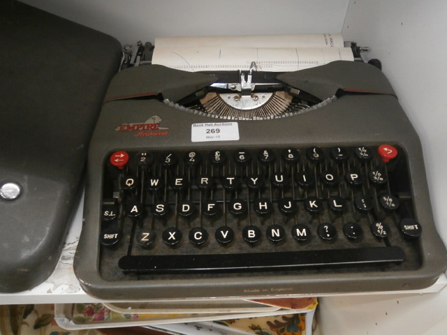empire aristocrat typewriter