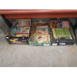 3 boxes inc vinatge books, annuals etc