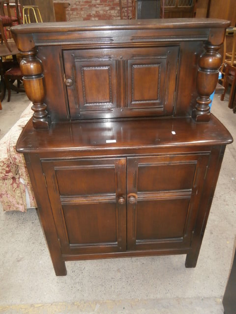 small oak dresser