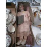 vintage doll stamped BSW no9