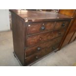 large 2 over 3 chest of drawers