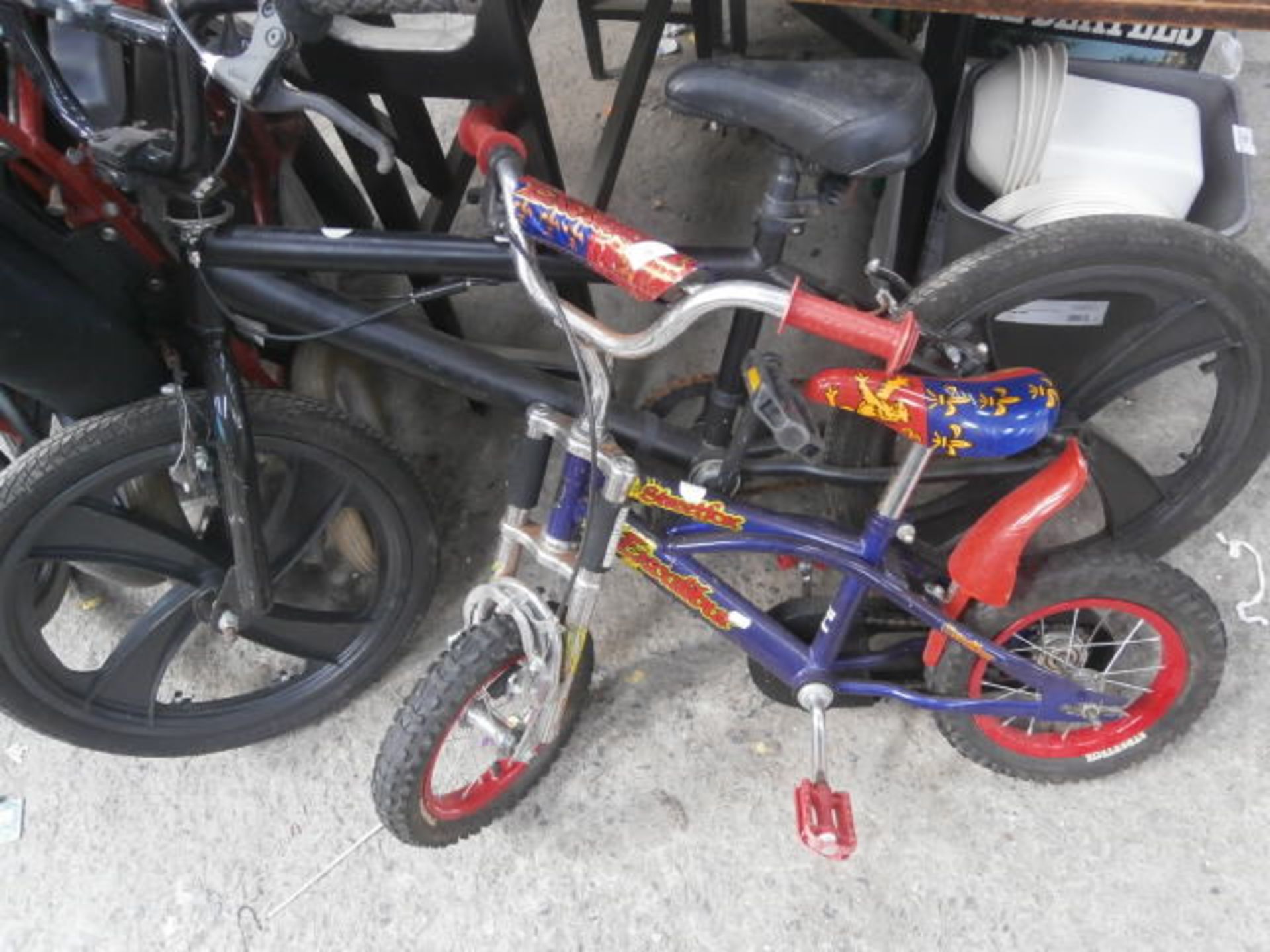 Pair of BMX bikes