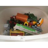 box of collectable toy cars