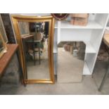 bevel edged mirror & vintage mirror